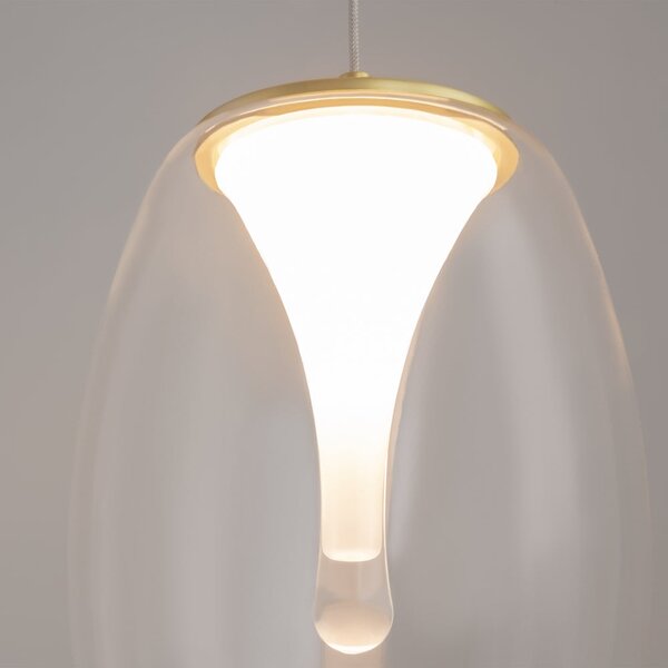 Maytoni Splash LED závěsné svítidlo Čirá
