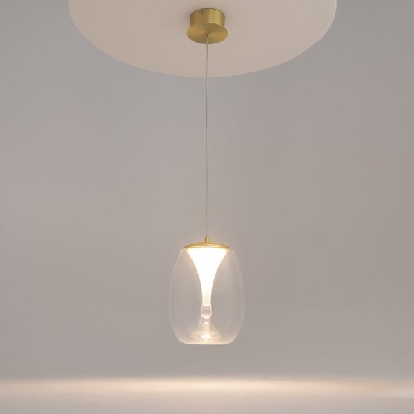 Maytoni Splash LED závěsné svítidlo Čirá