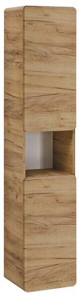 CMD COMAD - Koupelnová skříňka vysoká Aruba Craft - přírodní - 35x170x32 cm