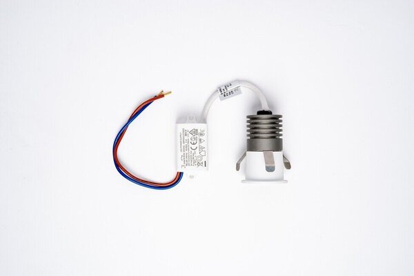 CUP R mini round LED 3W 3000K, prům.35mm, bílá