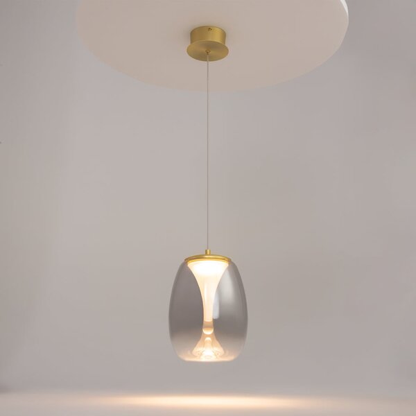 Maytoni Splash LED závěsné svítidlo Čirá