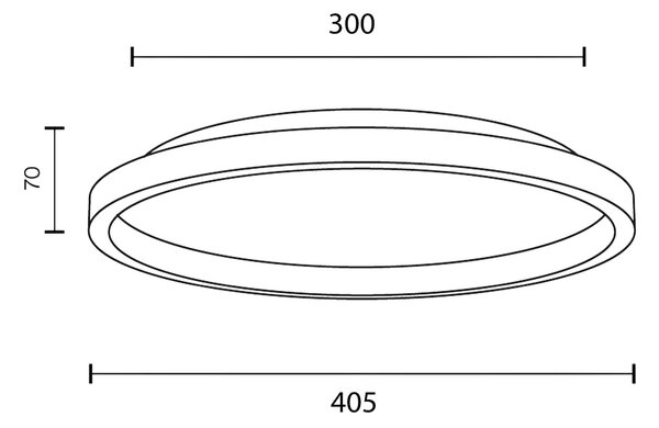Maytoni Orign LED přisazené svítidlo Ø405mm
