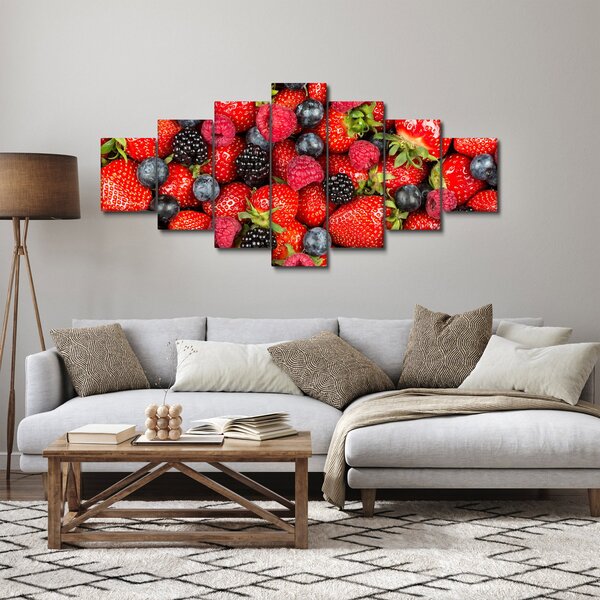 Obraz - Ovocná nálož (210x100 cm)