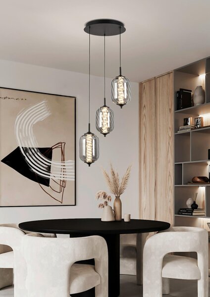 ZÁVĚSNÉ LED SVÍTIDLO, 42/120 cm Novel - Závěsná LED svítidla