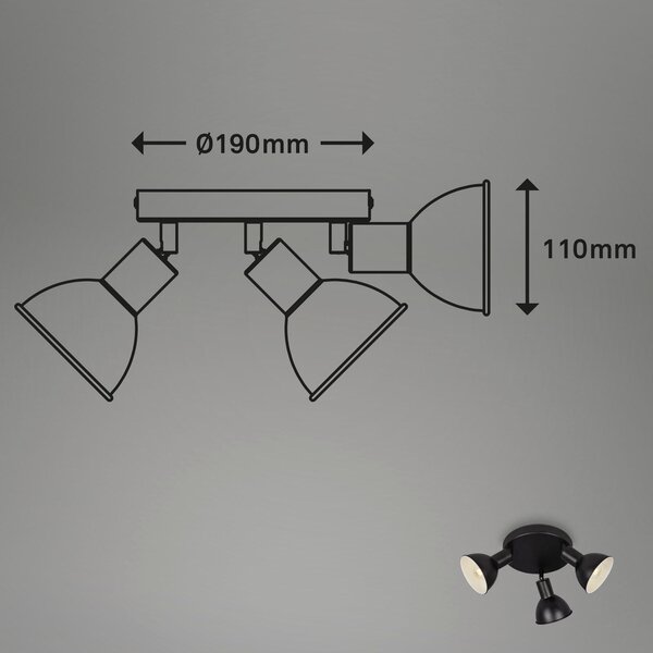 BODOVÉ LED SVĚTLO, E14, 19/11 cm - Bodová světla