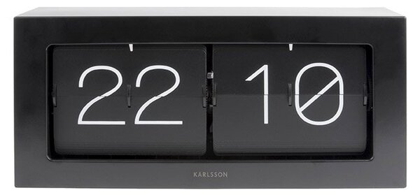 KARLSSON Nástěnné / stolní překlápěcí hodiny 37 × 17,5 × 9 cm