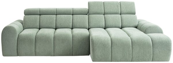 ROHOVÁ SEDAČKA, textil, šalvějově zelená Stylife - Sedací soupravy