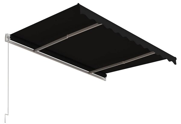 Automatická zatahovací markýza 300 x 250 cm antracitová 3068869