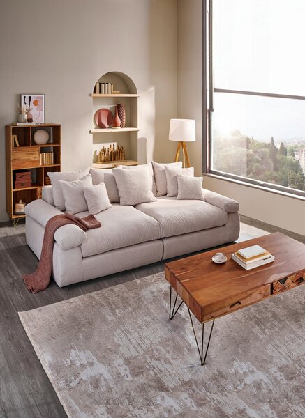 POHOVKA BIG SOFA, textil, přírodní barvy Ambia Home - Pohovky