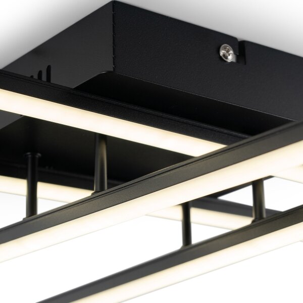 Brilagi - LED Stropní svítidlo STRIPES LED/37W/230V černá