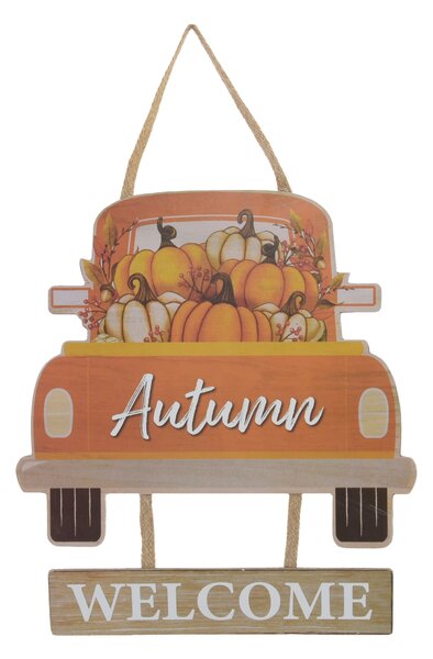 Sinsay - Nástěnná dekorace – auto s nápisem „Autumn Welcome” - vícebarevná