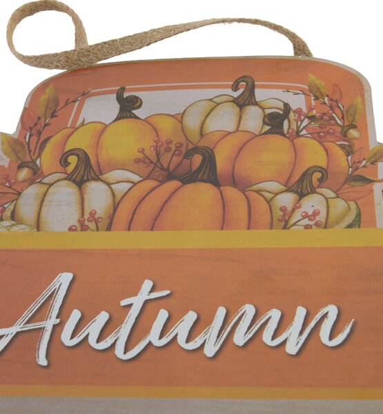Sinsay - Nástěnná dekorace – auto s nápisem „Autumn Welcome” - vícebarevná