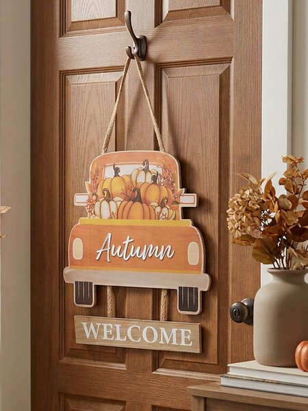 Sinsay - Nástěnná dekorace – auto s nápisem „Autumn Welcome” - vícebarevná