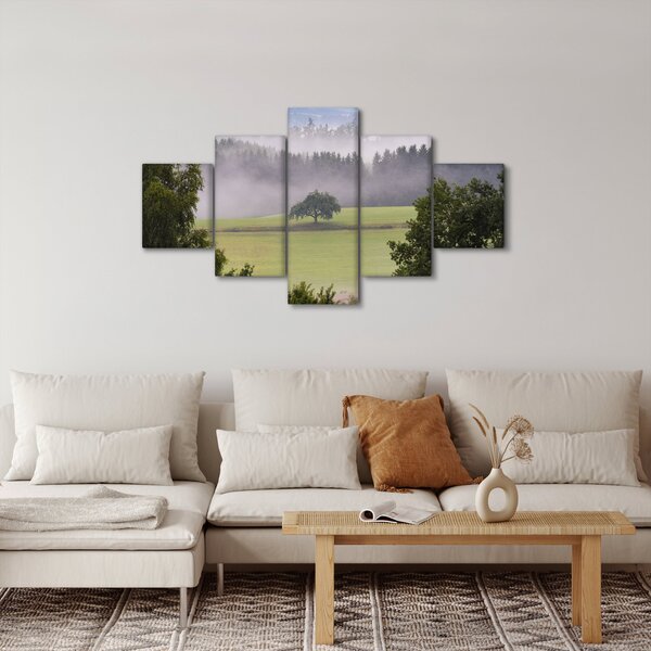 Obraz louky se stromem (125x70 cm)