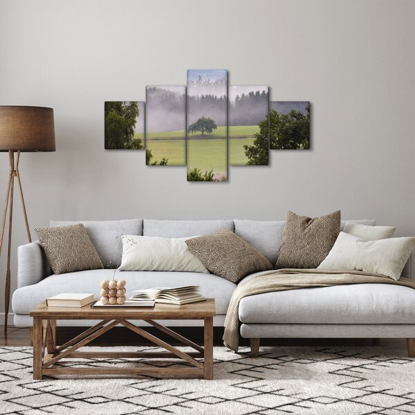 Obraz louky se stromem (125x70 cm)