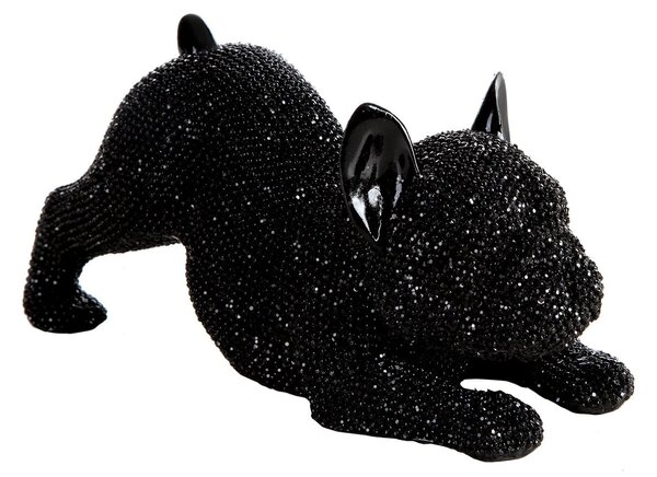 DEKORAČNÍ FIGURKA ELDO 19X8X9 CM ČERNÁ