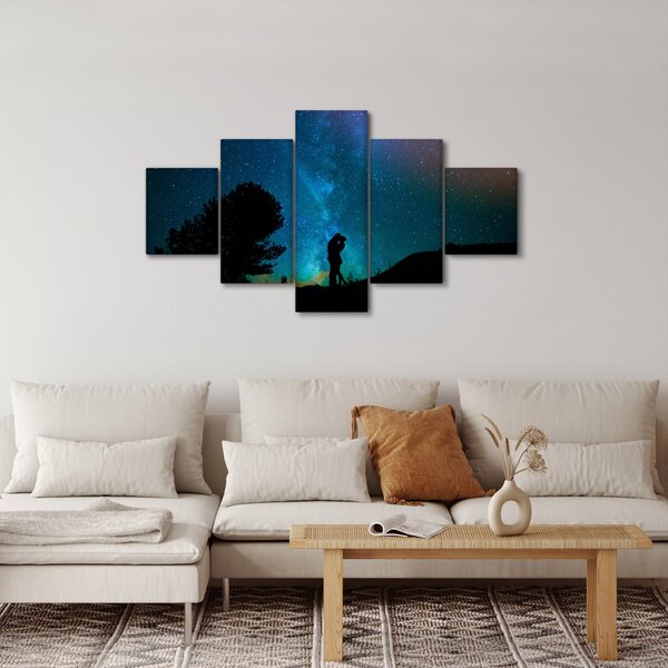 Obraz - Setkání pod hvězdami (125x70 cm)
