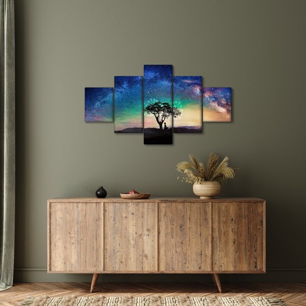 Obraz - Odpočinek pod hvězdami (125x70 cm)