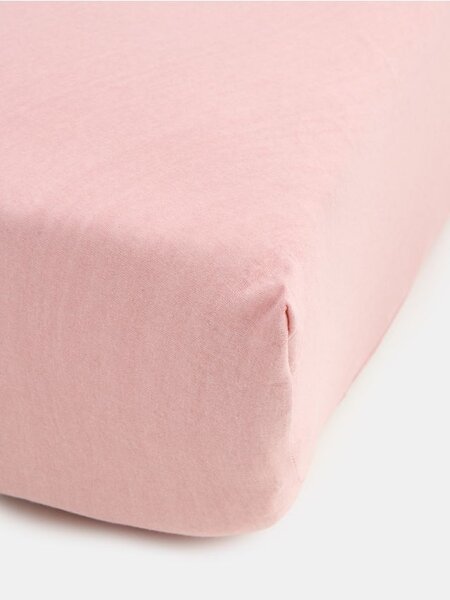 Sinsay - Prostěradlo s gumou - pastelová růžová