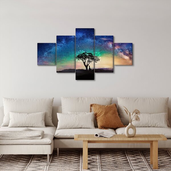 Obraz - Odpočinek pod hvězdami (125x70 cm)