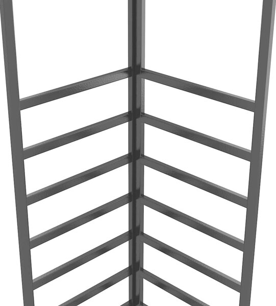 Altán se zatahovací střechou 3 x 4 m taupe 180 g/m² 312229