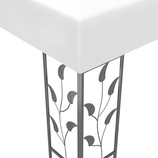 Altán 3 x 3 m bílý 180 g/m² 312242