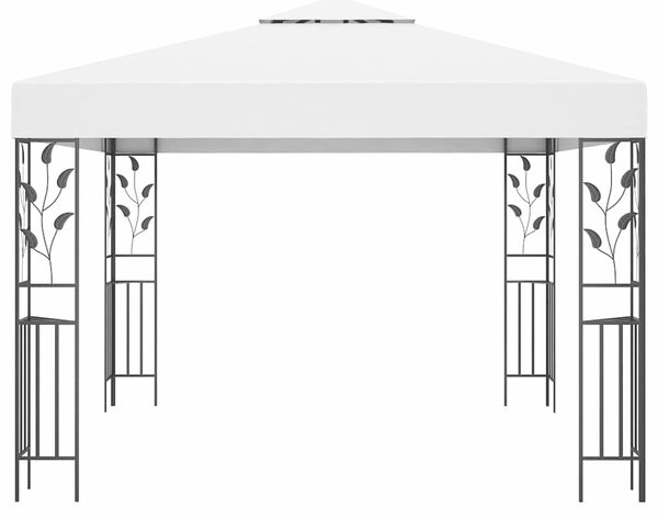 Altán 3 x 3 m bílý 180 g/m² 312242