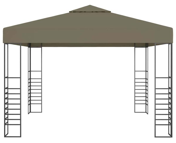 Zahradní altán 3 x 3 m taupe 180 g/m² 312228