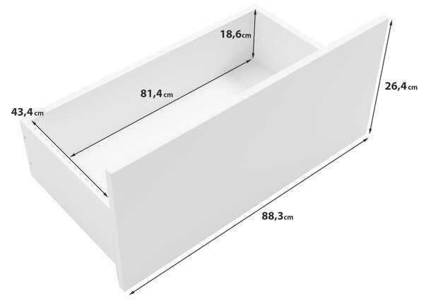 ŠATNÍ SKŘÍŇ, béžová, kašmírová, 90,2/192,9/51 cm P & B - Šatní skříně, Online Only
