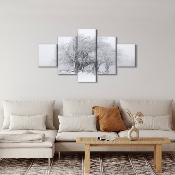 Obraz - Bílá zima (125x70 cm)
