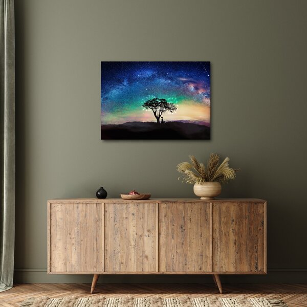 Obraz - Odpočinek pod hvězdami (70x50 cm)