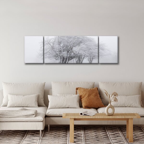 Obraz - Bílá zima (170x50 cm)