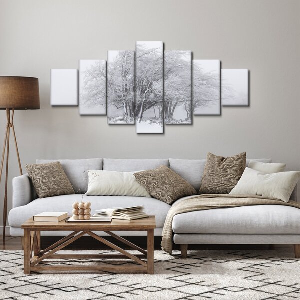Obraz - Bílá zima (210x100 cm)