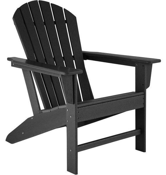 Tectake 403790 zahradní židle - černá