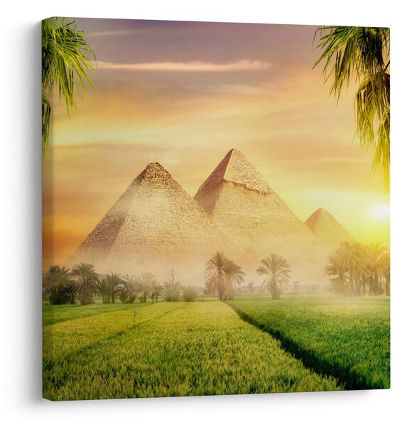 Obraz - Pyramidy (30x30 cm)