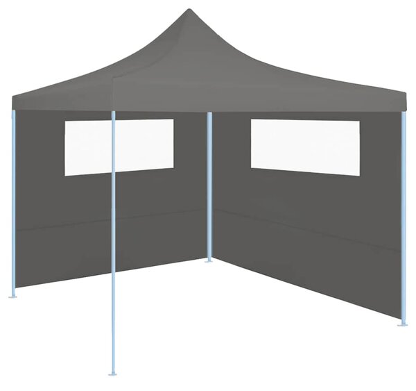 Boční stěna k party stanu s okny 6 x 2 m antracitová 3070415