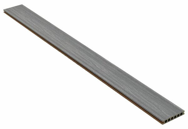 Terasová prkna WPC s příslušenstvím hnědá a šedá 10 m² 2,2 m 3070463