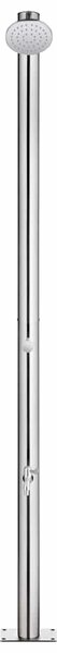 Zahradní sprcha 215 cm nerezová ocel 315940