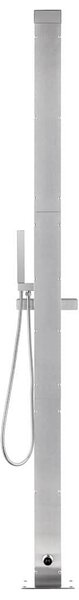 Zahradní sprcha 220 cm nerezová ocel 315939