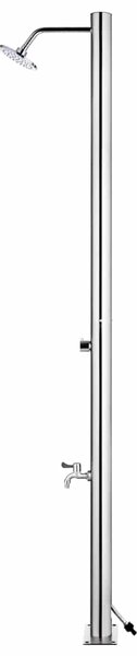 Zahradní sprcha 215 cm nerezová ocel 315940