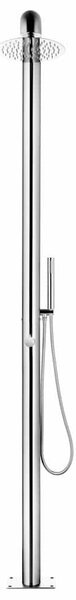 Zahradní sprcha 225 cm nerezová ocel 315941