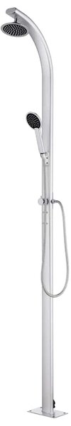 Zahradní sprcha 215 cm hliník 315943