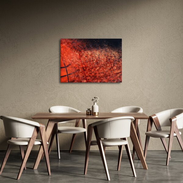 Obraz - Basketbalový míč (70x50 cm)