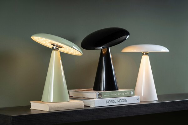 STOLNÍ LAMPA NA BATERIE, 23/26/23 cm Leitmotiv - Online Only svítidla, Online Only