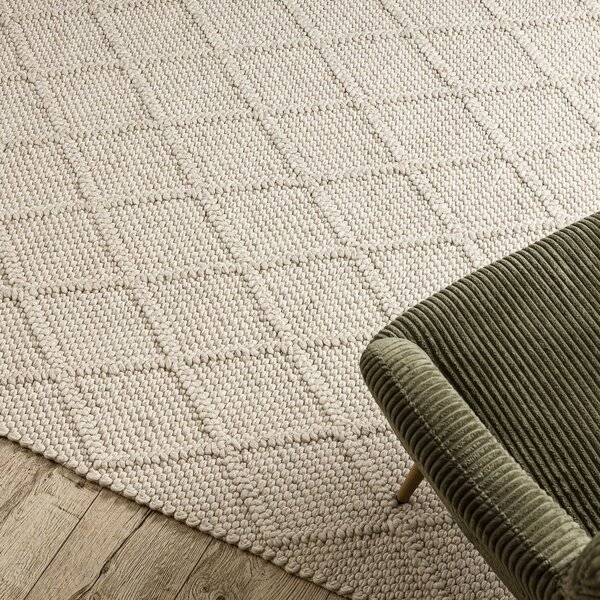 Dywany Łuszczów, Kusový koberec Tahar 99001B cream, 120x180, bílá, ložnice