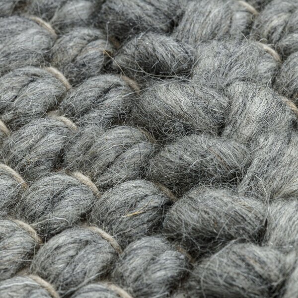 Dywany Łuszczów, Kusový koberec Tahar 99001G grey, 90x150, šedá, ložnice