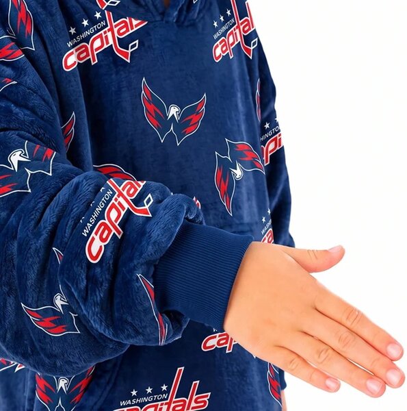 Mikinová televizní deka NHL Washington Capitals - vel. S