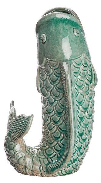 KOI Váza 26 cm - zelená