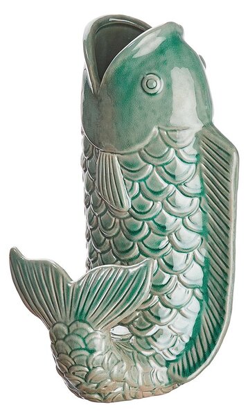 KOI Váza 26 cm - zelená