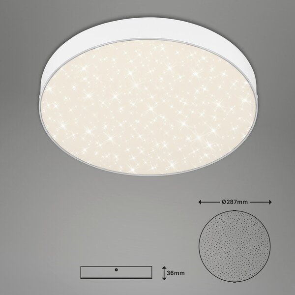 STROPNÍ LED SVÍTIDLO, 28,7/3,6 cm - Stropní svítidla